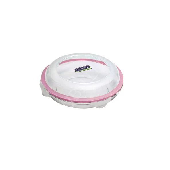Glasslock Yuvarlak Plus Cam Saklama Kabı 800 Ml ürün görseli 1