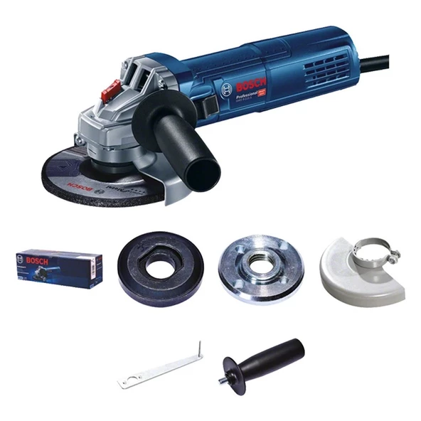 Bosch Professional Gws 9-115 S Devir Ayarlı Avuç Taşlama 900 Watt 115 mm - 0601396101 ürün görseli 1