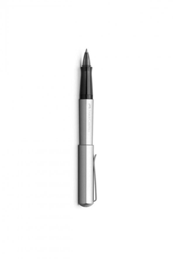 Faber Castell Hexo Roller Kalem Mat Gümüş - Resim 2