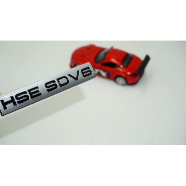 Land Rover Range Rover Sport HSE SDV6 Bagaj Gri Metal Logo Amblem ürün görseli 1
