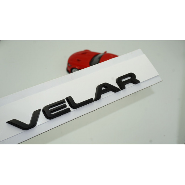 Land Rover Range Rover Velar Bagaj Mat Siyah Abs Logo Amblem ürün görseli 1