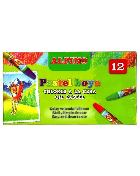 Alpino Pastel Boya 12 Renk ürün görseli 1