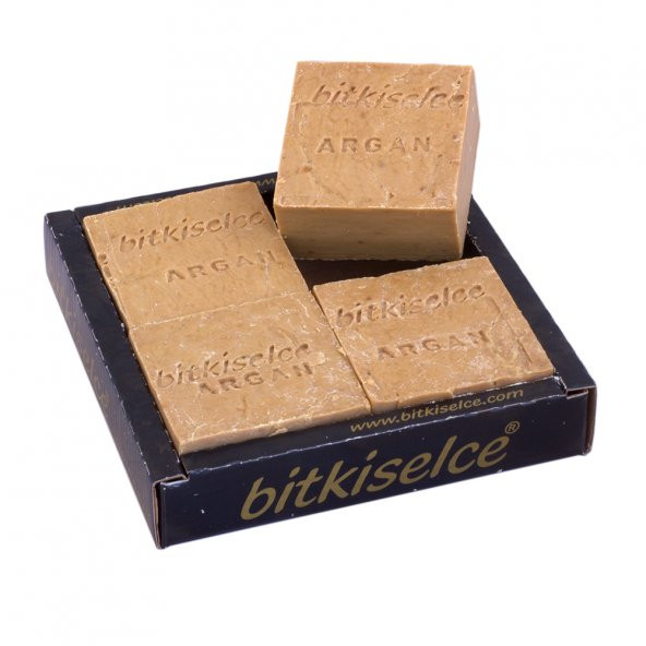 Bitkiselce Doğal Argan Yağlı Sabun - Cilde Nemlilik ve Yumuşaklık Sunar 450 gr. ürün görseli 1