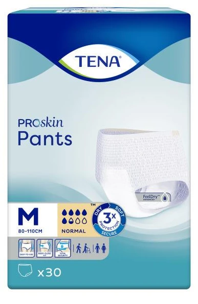 Tena  Pants Normal 5,5 damla Külot Orta Boy Medium 30'lu  D4-5 ürün görseli 1
