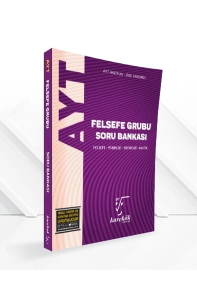KAREKÖK AYT FELSEFE GRUBU SORU BANKASI ürün görseli 1