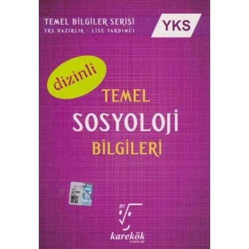 KAREKÖK AYT TEMEL SOSYOLOJİ BİLGİLERİ ürün görseli 1