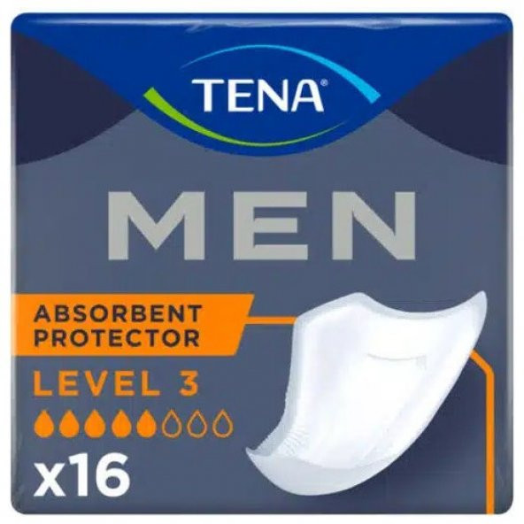 Tena Men Level 3 Erkek Mesane Pedi 16 Lı Paket ürün görseli 1