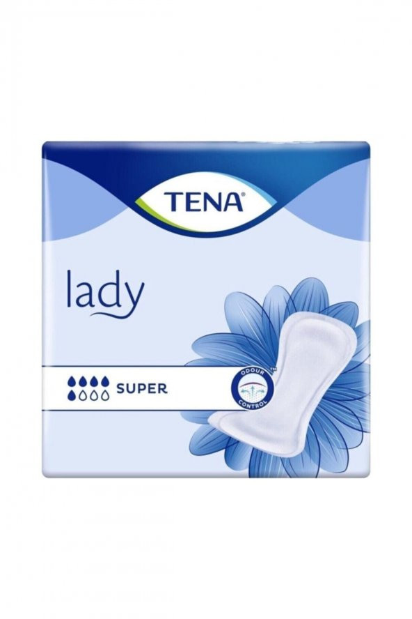 Tena Lady Süper 5 damla Kadın Mesane Pedi 30lu 3 paket / 90 adet ürün görseli 1