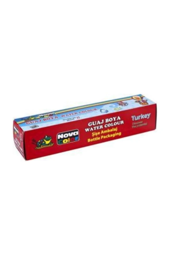 Guaj Boya 6 Renk X 30 Cc. Şişe - Resim 3