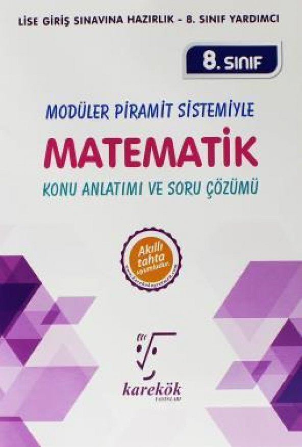 8.SINIF MATEMATİK KONU ANLATIM SORU ÇÖZÜMÜ   KAREKÖK ürün görseli 1