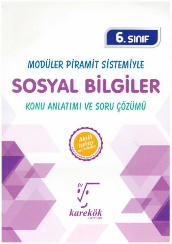 6.SINIF SOSYAL BİLGİLER KONU ANLATIM   KAREKÖK ürün görseli 1