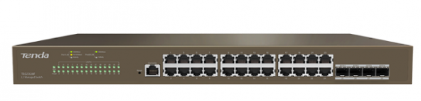 teg5328f 24port 10/100/1000 yönetilebilir swıtch ürün görseli 1