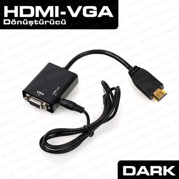 DK-HD-AHDMIXVGA CON HDMI-ANALOG VGA VE SES CEVIRICI ürün görseli 1