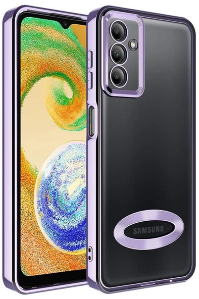 Galaxy A24 Kılıf Köşeleri Renkli Şeffaf Kamera Korumalı Silikon Luxury Kapak ürün görseli 1