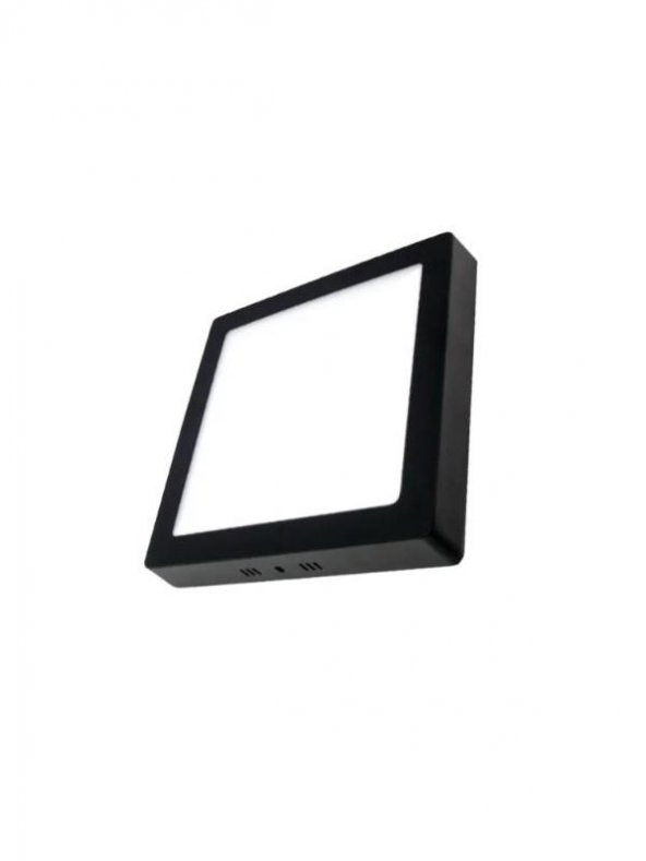 HELİOS SIVA ÜSTÜ KARE PANEL AYDINLATMA 24 W SİYAH GÜNIŞIĞI ürün görseli 1
