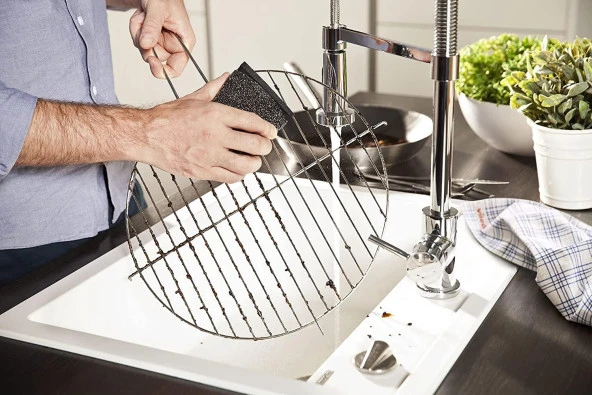 VİLEDA  GLİTZİ POWER INOX 2 Lİ 141659 - Resim 3