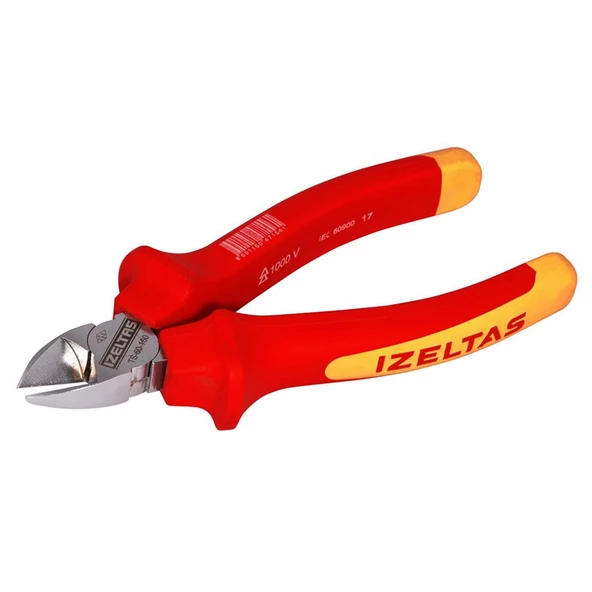 İzeltaş 1000V İzoleli Elektrikçi Yan Keski 160Mm 3700166160 ürün görseli 1