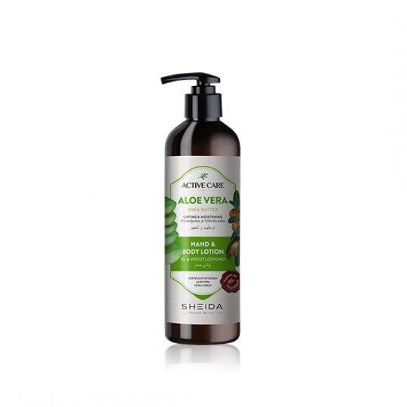 Sheida Active Care El & Vücut Losyonu 500ml Rahatlama & Nemlendirme ürün görseli 1