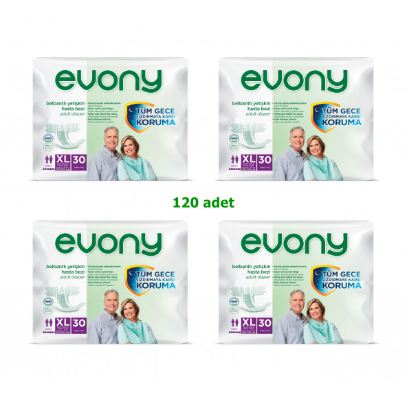 Evony Belbantlı Ekstra Büyük Boy Hasta Bezi ürün görseli 1