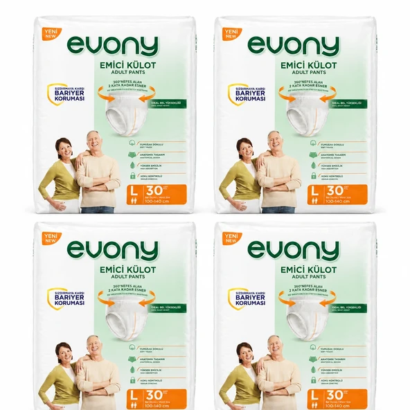 Evony Emici Külot Large 120 Adet ürün görseli 1