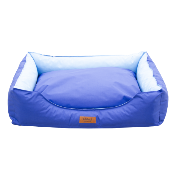 Lepus Aria Premium Kedi Ve Köpek Yatağı Dış Mekan Yatak Mavi  L-(75x60x24)cm ürün görseli 1