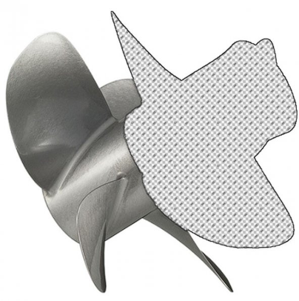 Mercury Bravo Three 4 Kanat Pervane 15.5x24P 8M8022420 ürün görseli 1