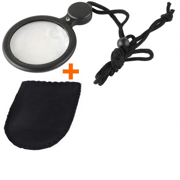 Taşınabilir El Büyüteç 4x8x Cep Büyüteç İle Led Okuma Büyüteci Işıklı Büyüteç Askılı Cep Büyüteç ürün görseli 1