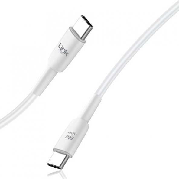 Linktech K604 Safe Usb-C/type-C Pd 60W Şarj Kablosu - Resim 3