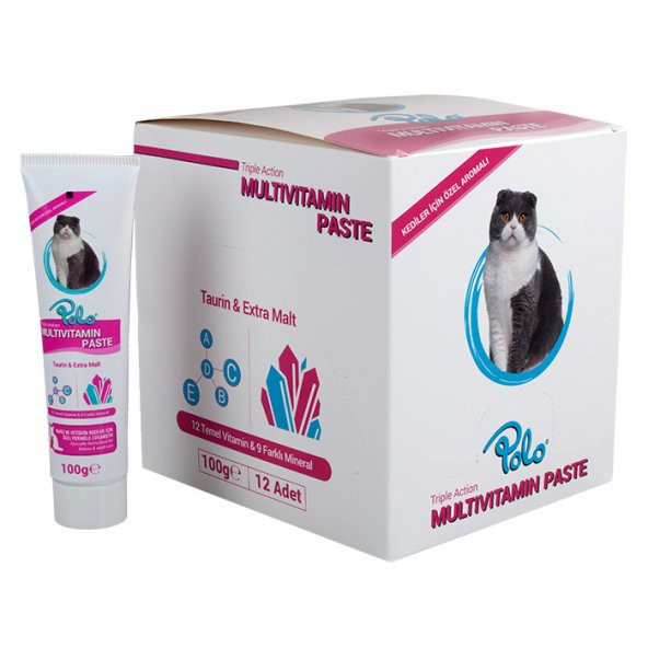 Polo Kedi Multivitamin Paste 100 ml - Resim 2