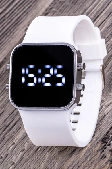 Dijital Bayan Genç Kadın Kol Saat Unisex Erkek Silikon Led Bileklik Saat ST-304325 ürün görseli 1