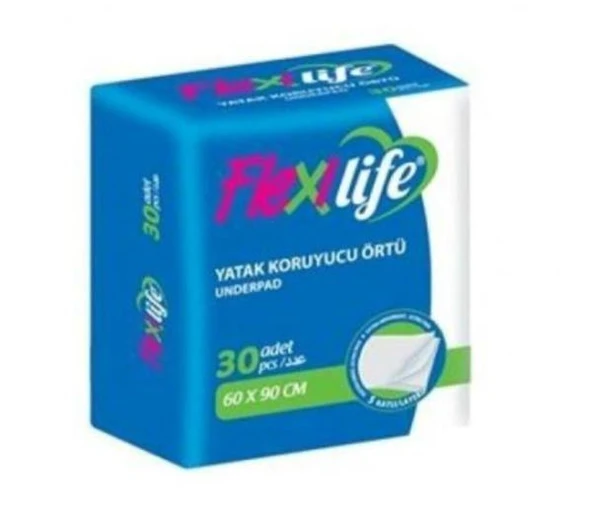 Flexilife Yatak Koruyucu Örtü 60x90 cm 30'lu paket ürün görseli 1