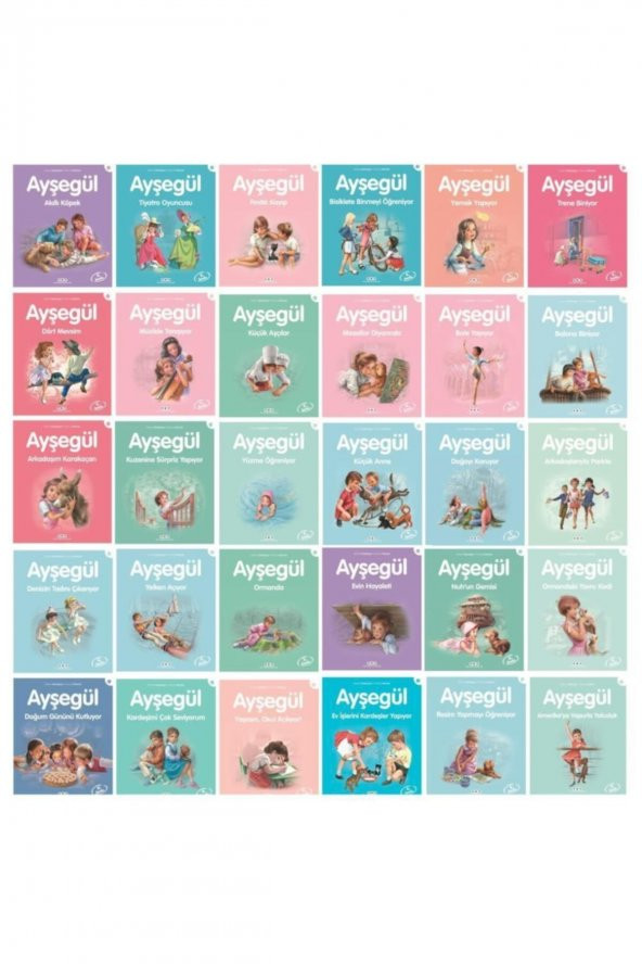 Ayşegül Serisi Karma 30 Kitap Set ürün görseli 1
