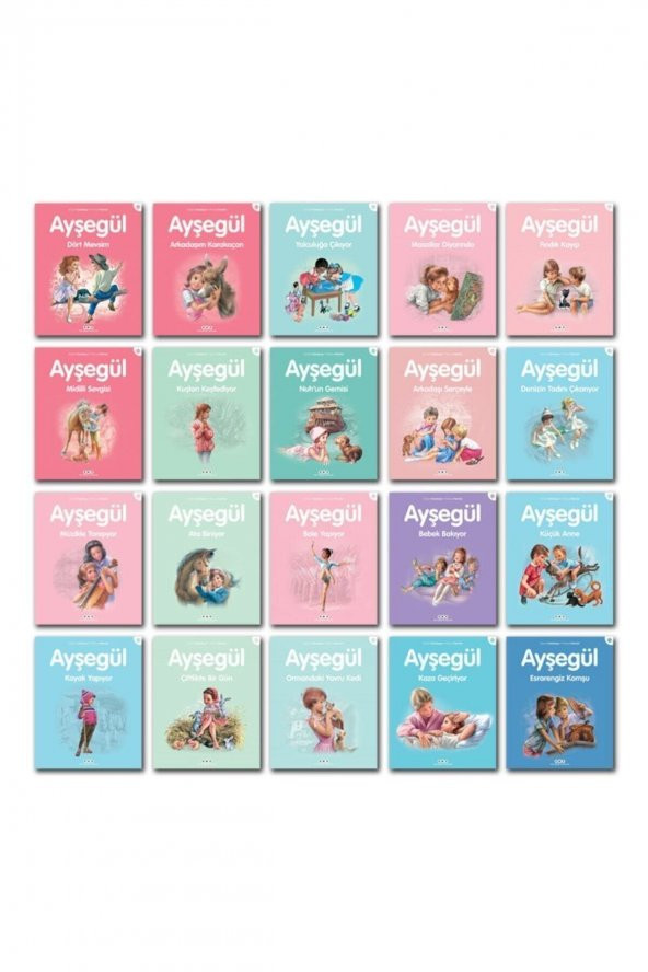 Ayşegül Serisi Ilk Okuma Karma 20 Kitap Set 2 - Gilbert Delahaye - Yapı Kredi ürün görseli 1