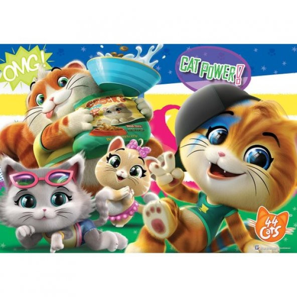 Ks Games Puzzle 100 Parça 44 Cats 714 - Resim 2