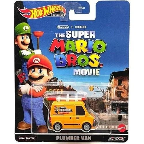 Hot Wheels Premium HKC19 The Super Mario Bros. Movie Plumber Van ürün görseli 1