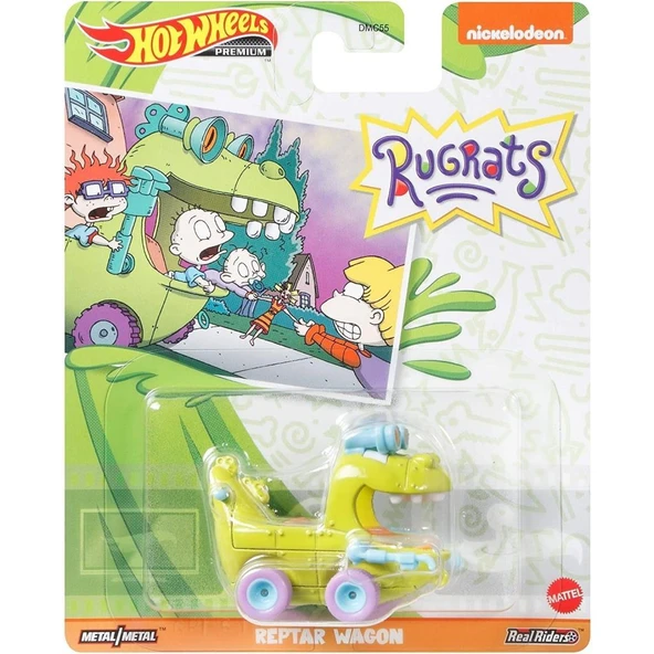 Hot Wheels Premium GRL61 Nickelodeon Rugrats Reptar Wagon ürün görseli 1