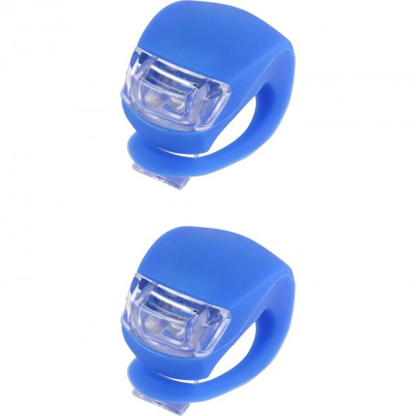 Zhltools Mavi Mini Ledli Bisiklet Lambası 2Adet ürün görseli 1