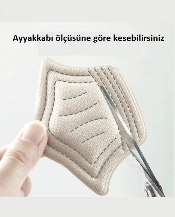 1 Çift BEYAZ Ortopedik Topuk Ekleme Topuklu Spor Ayakkabı Topuk Vurma Önleyici Koruyucu Yastığı Pedi ürün görseli 1