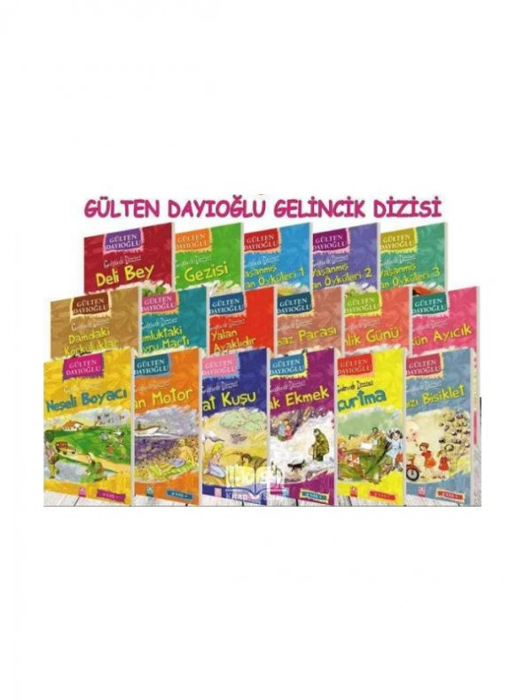 Gelincik Dizisi - 17 Kitap Set - Gülten Dayıoğlu ürün görseli 1