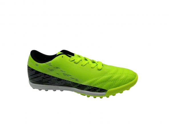 Jump 28004 Erkek Neon Yeşil - Siyah Halı Saha Futbol Ayakkabısı ürün görseli 1