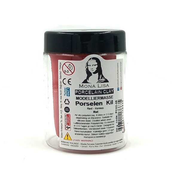 Monalisa Porselen Kil Kırmızı 200 gr ürün görseli 1