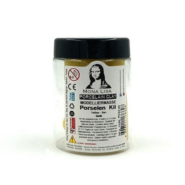 Monalisa Porselen Kil Sarı 200 gr ürün görseli 1