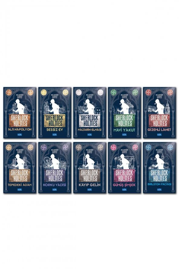 Sherlock Holmes Seti 10 Kitap Takım Tüm Eserler ürün görseli 1