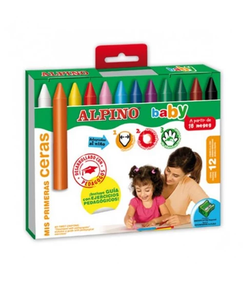 Alpino Baby 12 Renk Mum Boya ürün görseli 1