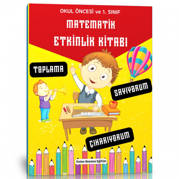 Okul Öncesi ve 1. Sınıf Matematik Etkinlik Kitabı ürün görseli 1