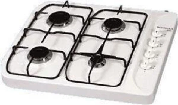 Süsler SSO-2126 Emaye Set Üstü Ocak  Doğalgazlı Beyaz ürün görseli 1