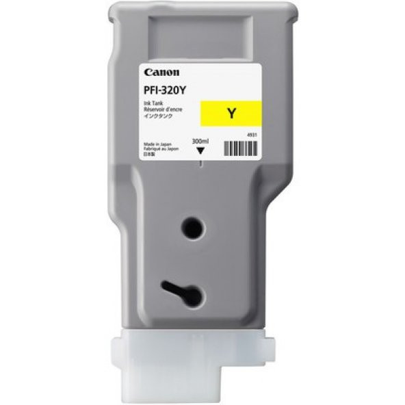 Canon 2893C001 PFI-320 YELLOW SİYAH KARTUŞ (320 ml)/TM-200/TM-300/TM-305 ürün görseli 1