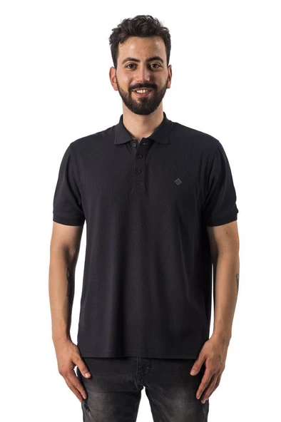 Freecamp Breeze Erkek Polo T-Shirt Siyah ürün görseli 1