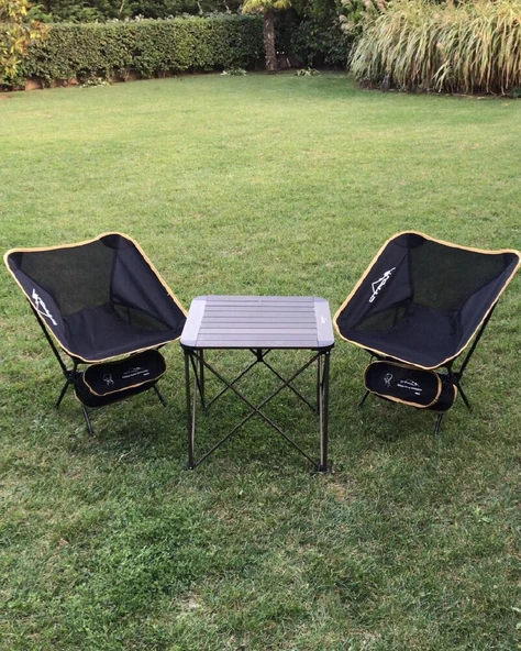 KÜÇÜK MASA + 2 PRATİK SANDALYE SET ürün görseli 1