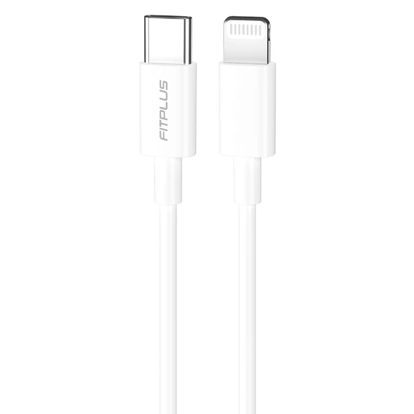FitPlus Bianca F110 Type-C - Lightning 20W PD Şarj Kablosu 1mt ürün görseli 1